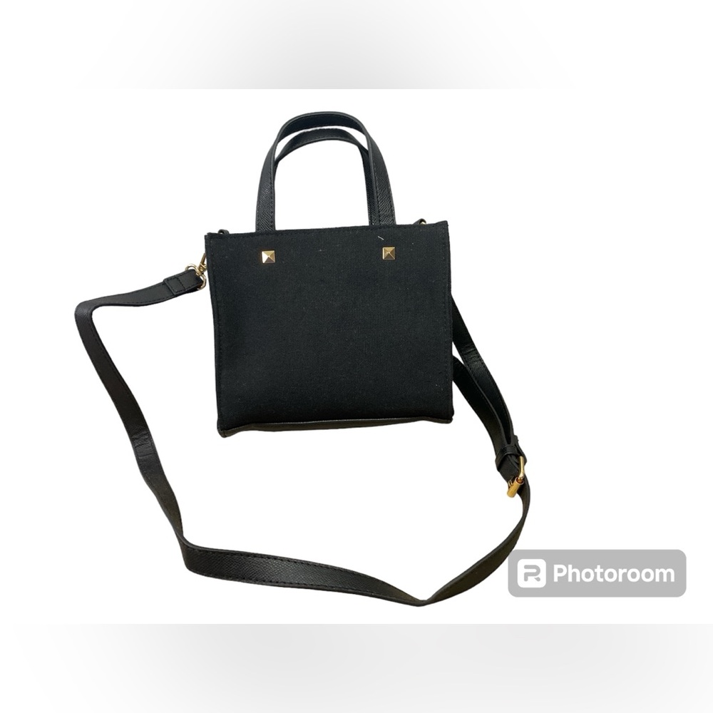 BEBE Rian Canvas Mini Satchel - Picture 3 of 5